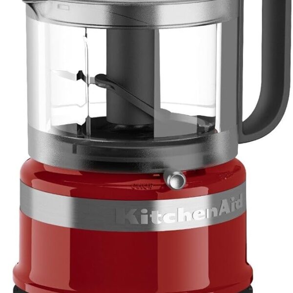 KitchenAid KFC3516ER 3.5 Cup Mini Food Processor, Empire Red