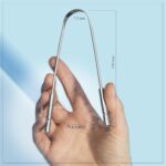 MasterMedi Stainless Steel Tongue Cleaner Scraper – Fresh Breath & Oral Hygiene - Image 2